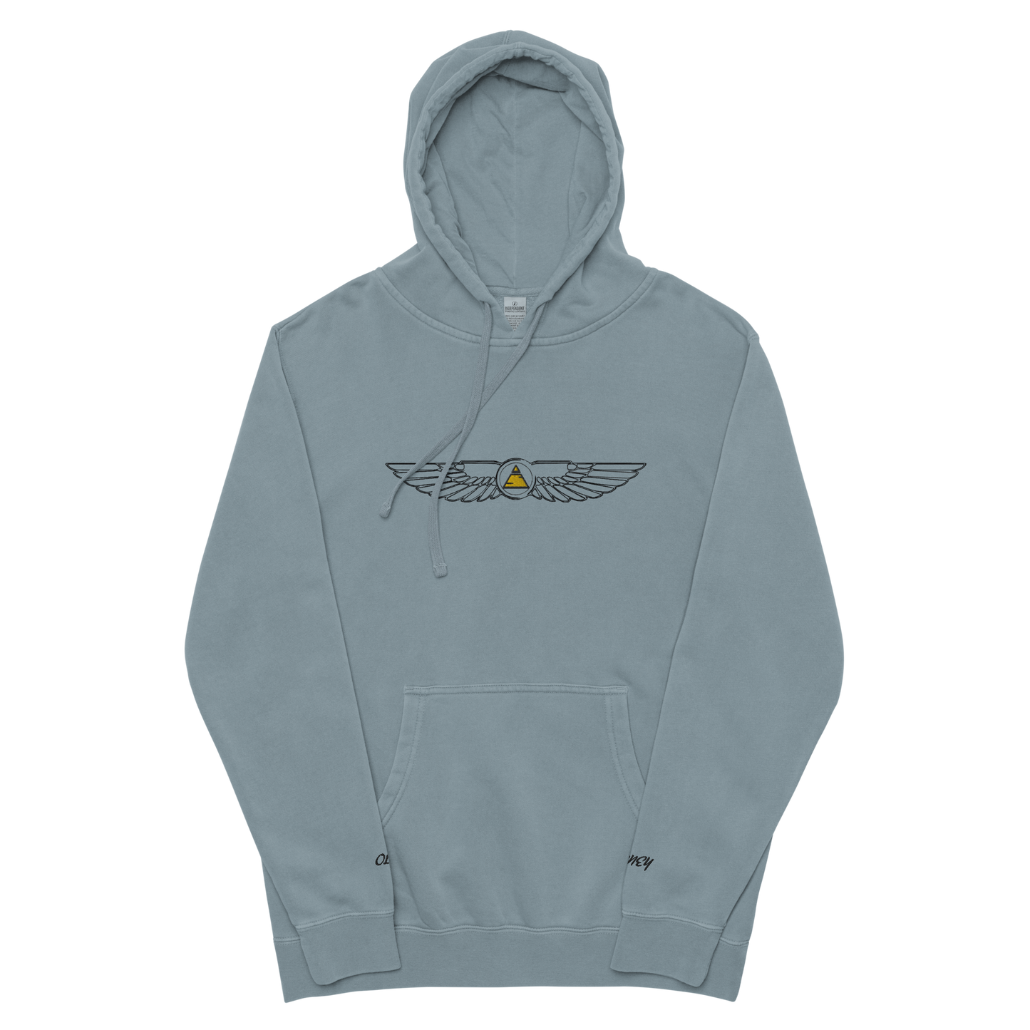 Retro Eagle Hooded Sweater